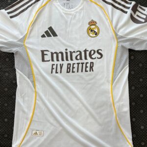 Alternative view of Real Madrid Home Kit 2025/26
